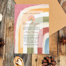 Under the Rainbow Boho Baby Shower
