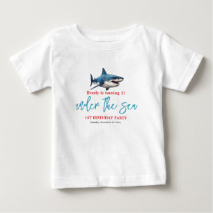 Under the Sea 1st Birthday Party Baby T-Shirt
