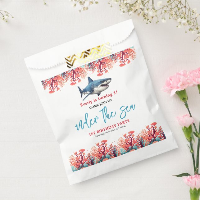 Under the Sea 1st Birthday Party Favour Bag (Sealed)