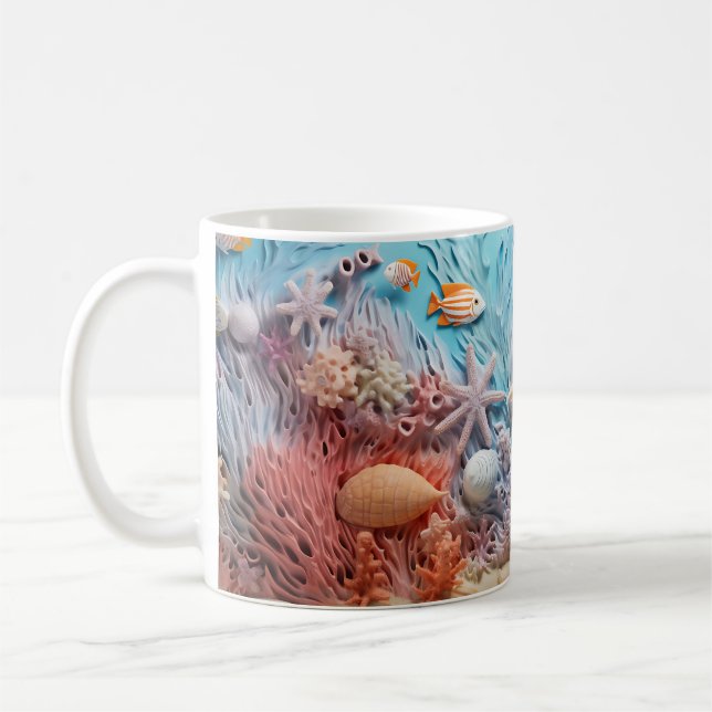 Under the Sea 3D Coffee Mug (Left)