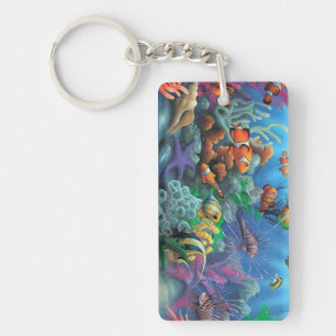 Under The Sea Acrylic Keychain