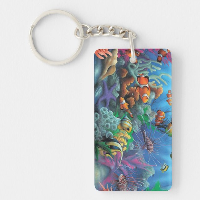 Under The Sea Acrylic Keychain (Front)