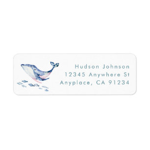 Under the Sea Address Label Return Address Label