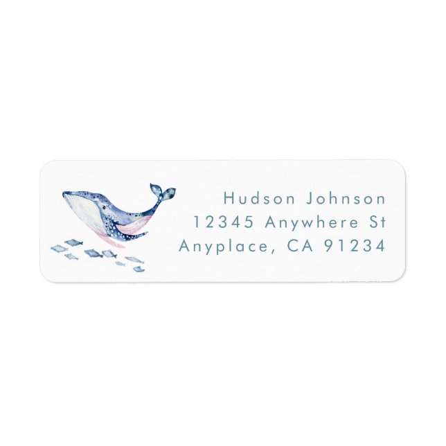 Under the Sea Address Label Return Address Label (Front)