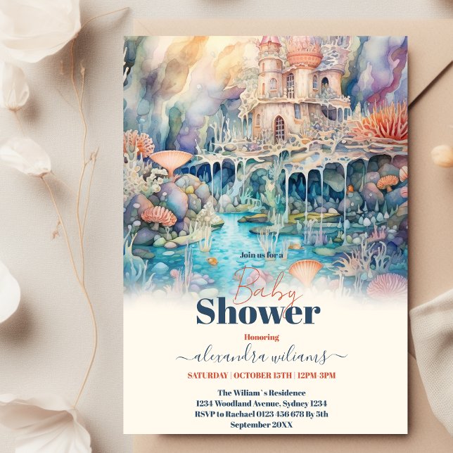 Under the Sea Animals  Baby Shower Invitation (Creator Uploaded)