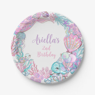 Under the Sea Animals Custom Paper Plates