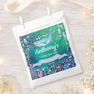 Under The Sea Any Age Birthday Party Favour Bag