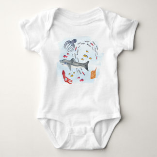 Under the Sea Baby Baby Bodysuit