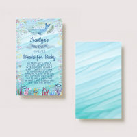 Under The Sea Baby Shower Book Request
