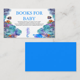 Under the Sea Baby Shower Books For Baby Enclosure