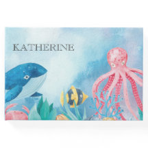 Under the Sea Baby Shower Guest Book