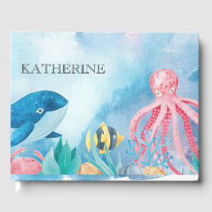 Under the Sea Baby Shower Guest Book