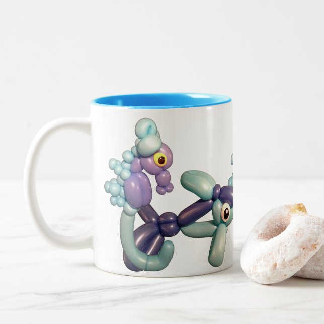 Under The Sea Balloon Animal Mug (With Donut)