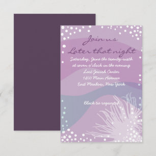 UNDER THE SEA Bat Bar Mitzvah Invitation