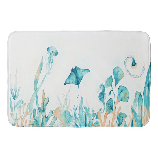 Under the Sea Bath Mat (Front)