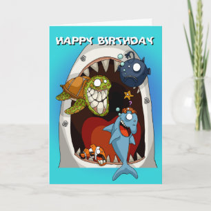 Under the Sea Birthday Card