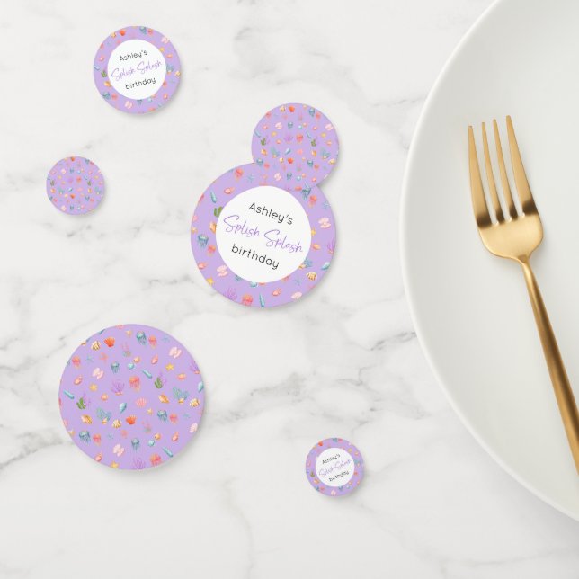Under The Sea Birthday Confetti (Group)