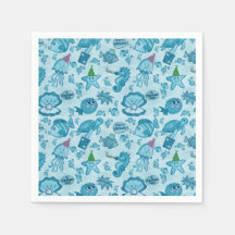Under the Sea Birthday Gift Wrap