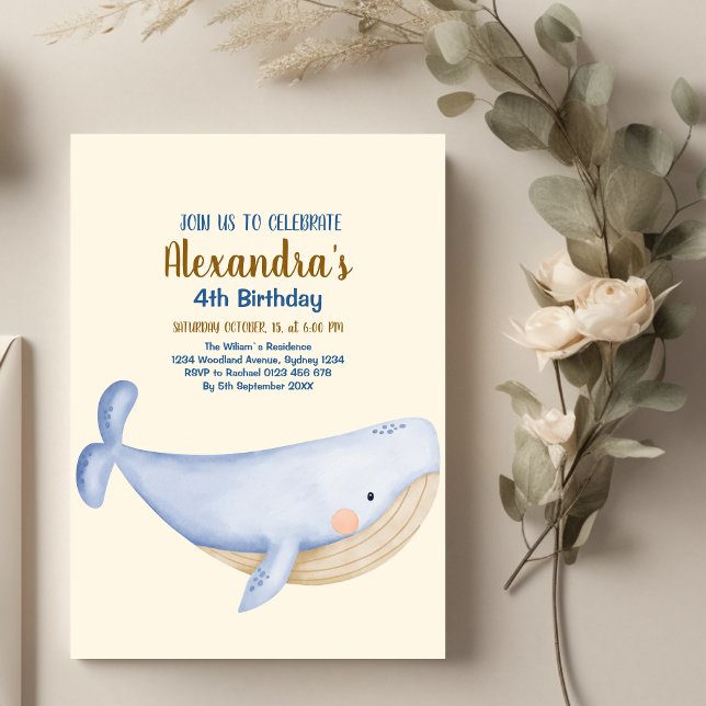  Under the Sea Birthday Invitation (Creator Uploaded)