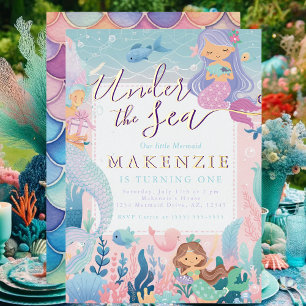 Under the Sea Birthday Mermaid 