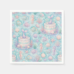 Under the Sea Birthday  Napkin