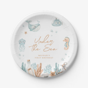 Under the Sea Birthday  Paper Plate