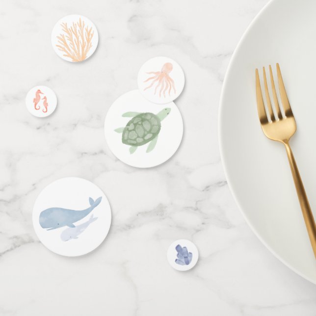 Under the Sea Birthday Party Confetti (Group)