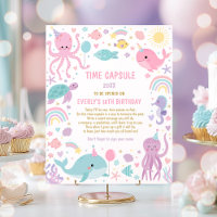 Under The Sea Birthday Party Time Capsule 