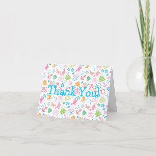 Under The Sea Birthday Thank You Cards