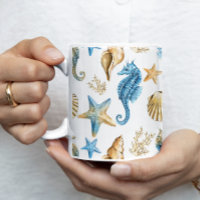 Under the Sea Blue and Gold Personalised