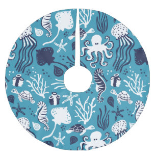 Under the Sea Brushed Polyester Tree Skirt