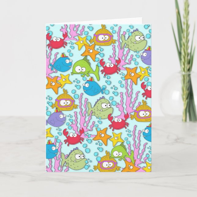 Under the Sea Card (Front)