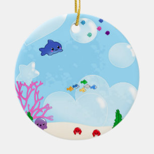 Under the Sea Ceramic Ornament