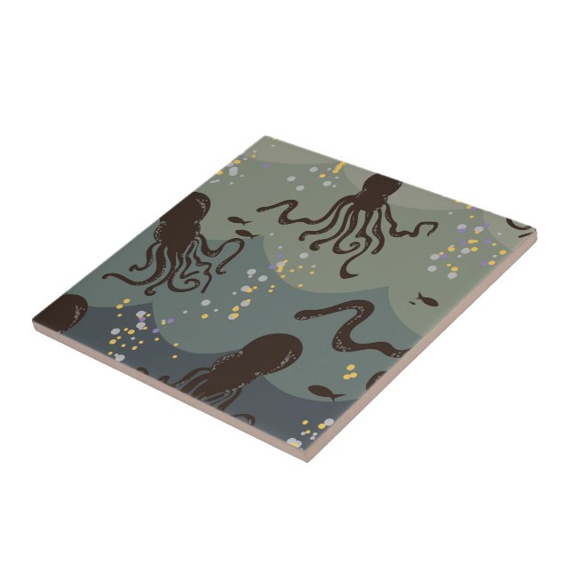 Under The Sea Ceramic Tile (Side)