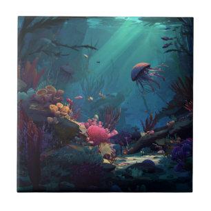 Under The Sea Ceramic Tile