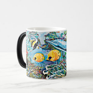 Under the Sea Creatures Ocean Coffee Mug