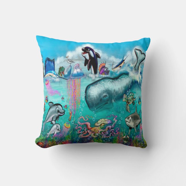 Under the Sea Cushion (Front)