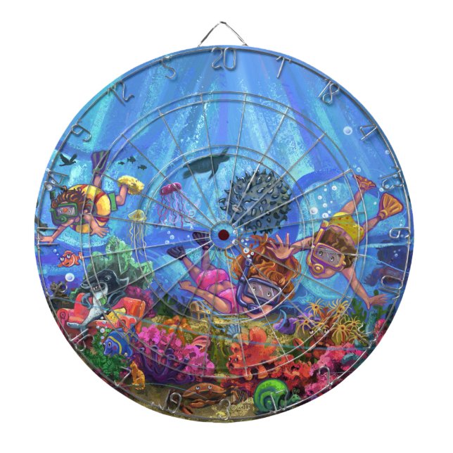 Under the Sea Dartboard (Front)