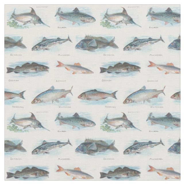 Under The Sea Fabric (Close Up)