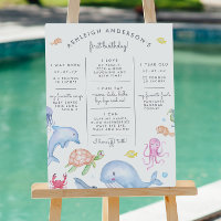Under The Sea | Favorite Things Birthday Milestone