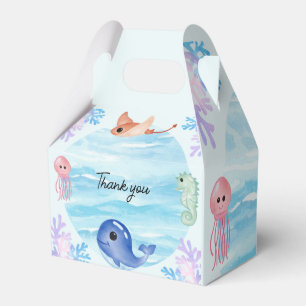 Under the sea favour box