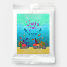 Under The Sea Fish and Sea Horse Water Bubbles 