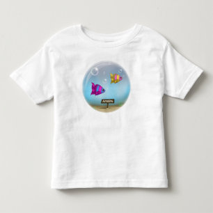 Under the Sea - Fish Bowl Design - Kids T-Shirt