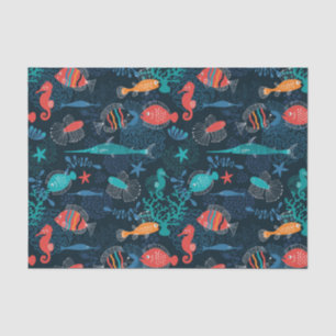 Under The Sea Fish Tissue Paper