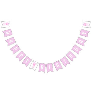 Under the Sea Girl 1st Birthday Jellyfish Bunting
