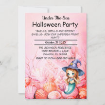 Under The Sea Halloween Party