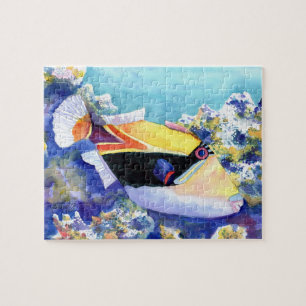 Under the Sea Humu Trigger Fish Jigsaw Puzzle