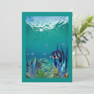 Under the Sea Invitation