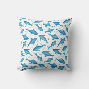 Under the Sea kids ocean fish shark Cushion