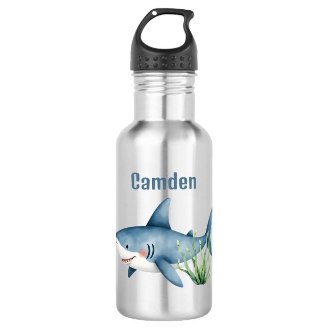 Under the Sea Kids Stainless Steel Water Bottle (Front)